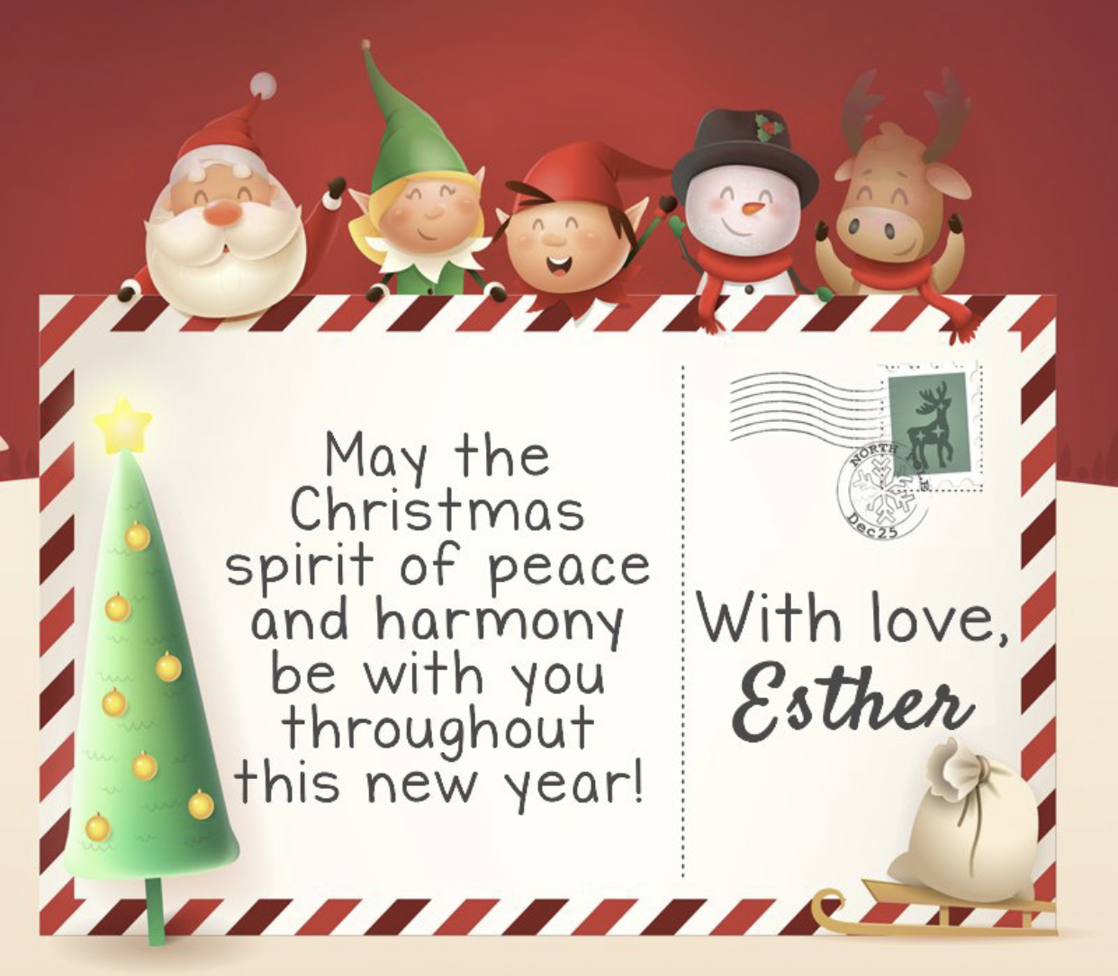 Merry Christmas  <br />
Happy New Year 