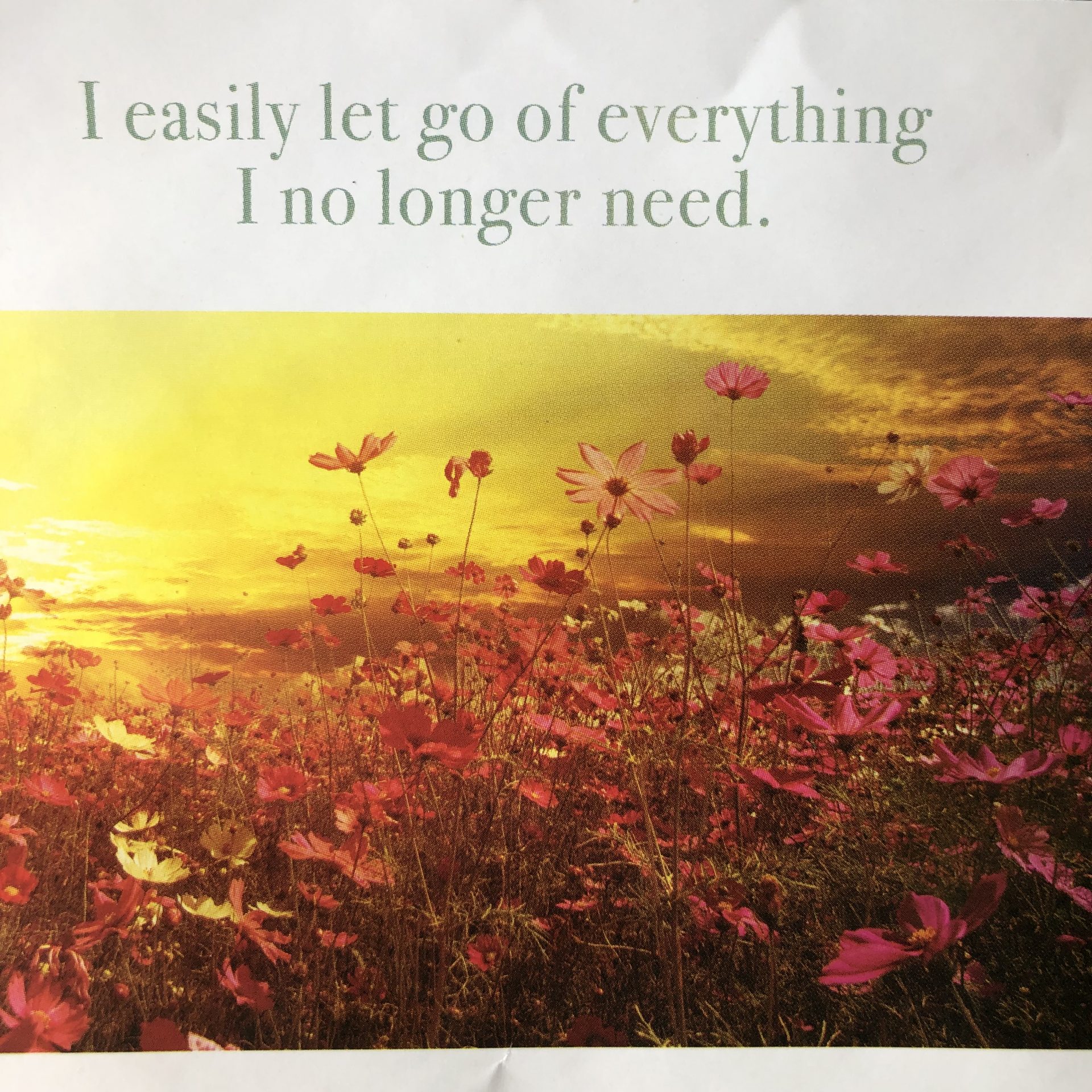 God bless it with love and release it from my life ✝️