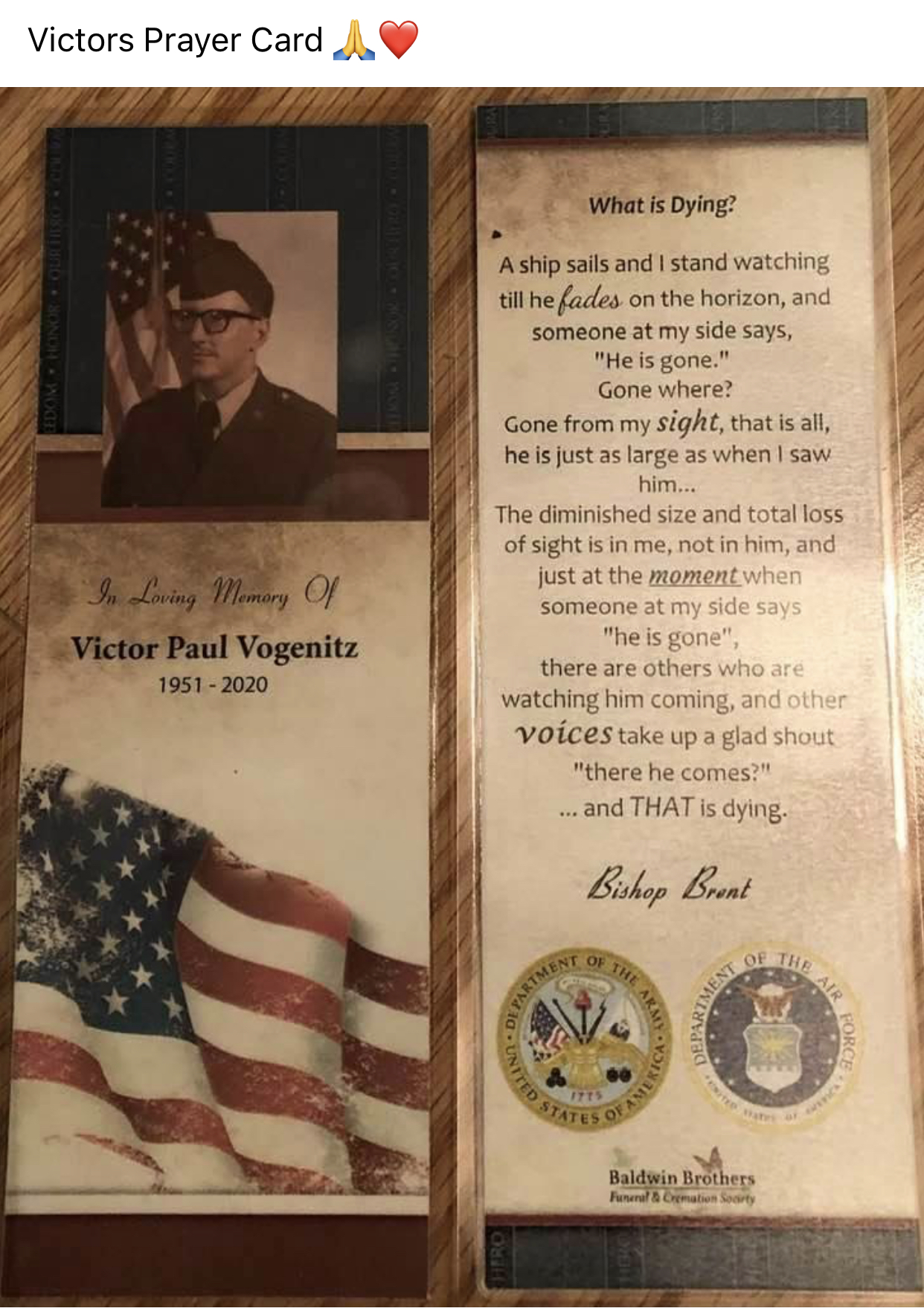 You’re on my mind so much as we wait for April 3 to have your celebration of life. I miss you so much. ♥️