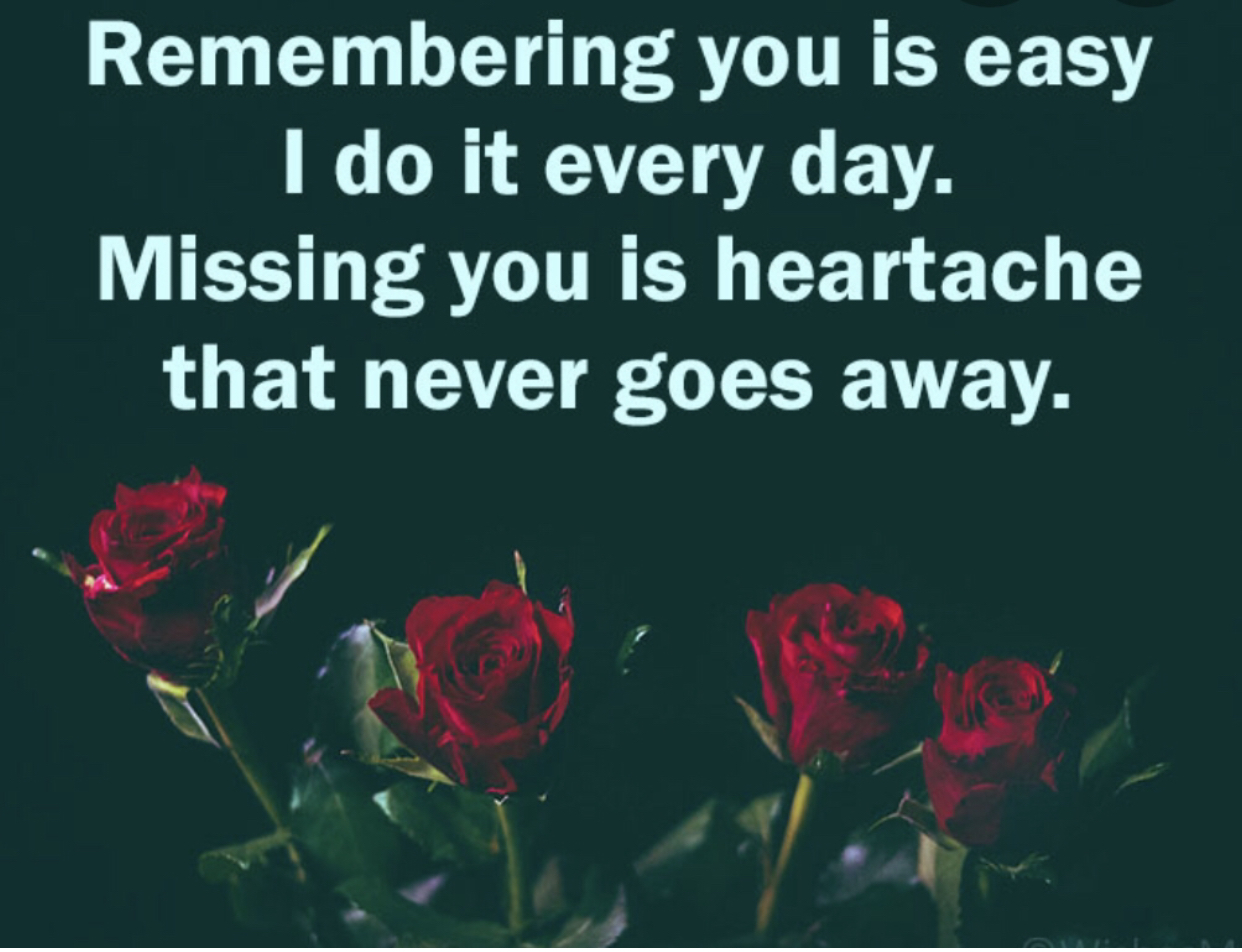 01/26/2020 I miss you every day 