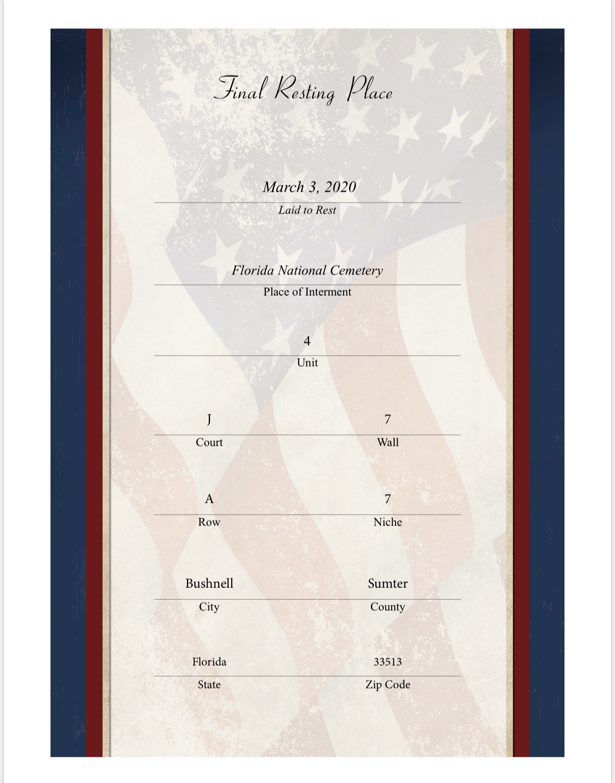 Victors Memorial Book p5