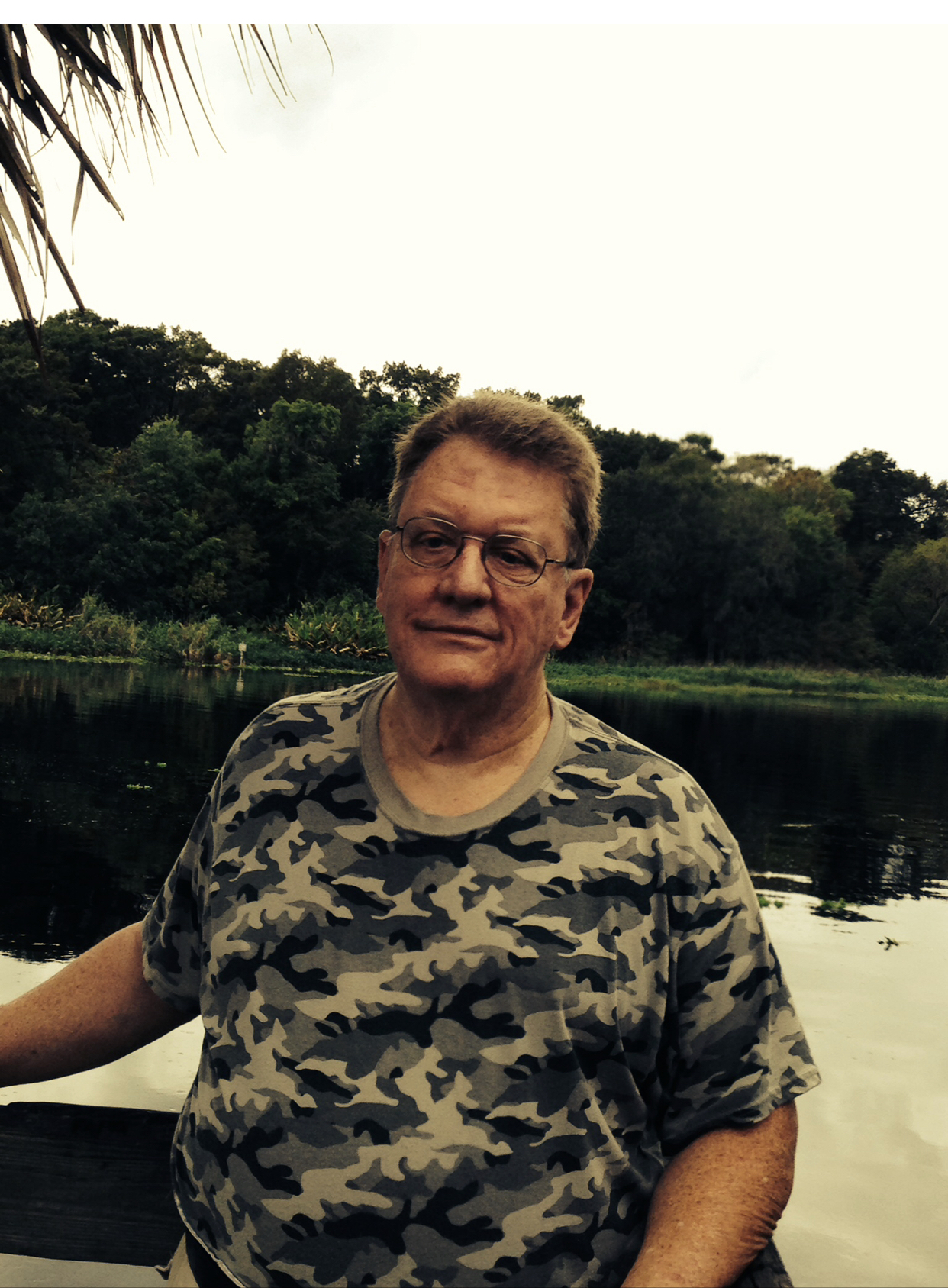 Victor shared his love & memories of the childhood spent with his grandpa and father on the St. Johns River fishing.  I never go there without thinking of them. 