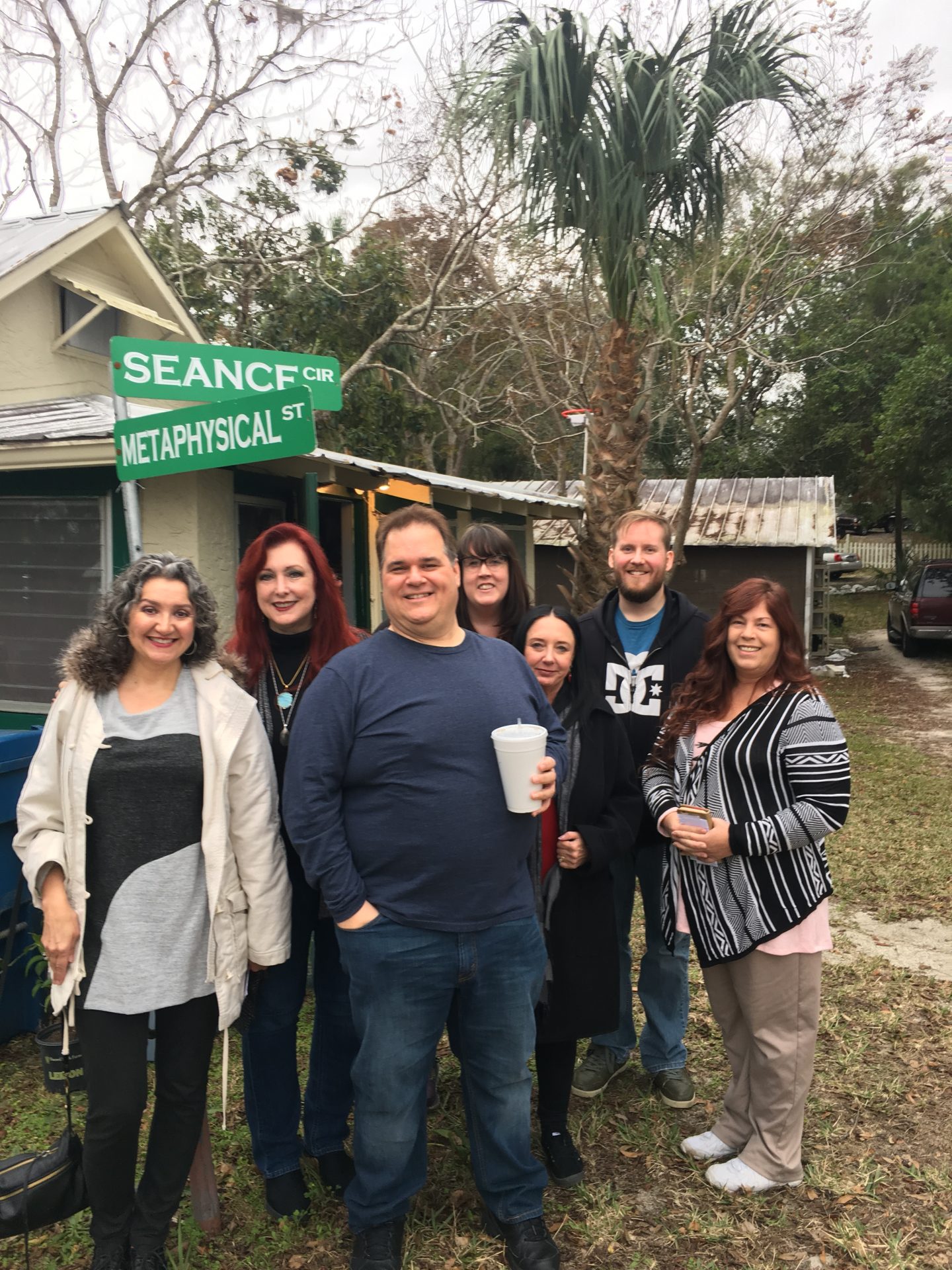 NOLA peeps @ Cassadaga cottage for another fantastic sèance ❤️