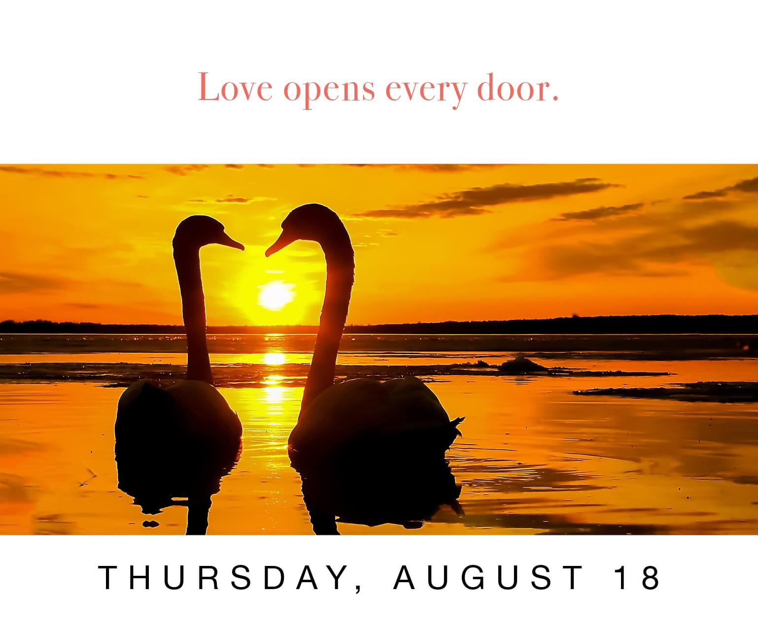 Love opens every door ♥️