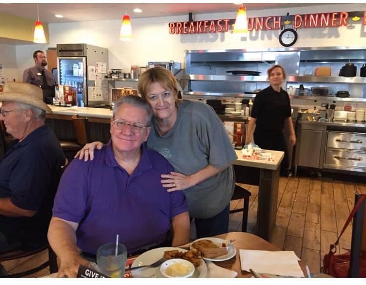 Our first date was @ Dennys. We went there every year to celebrate. Guess I’ll be going alone again.  I miss you sweet man 