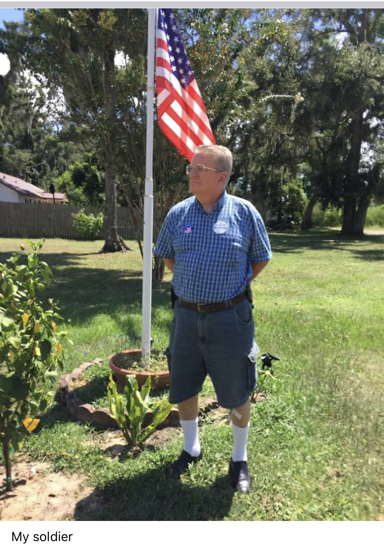 My favorite Veteran ♥️<br />
All gave some. Some gave all. 