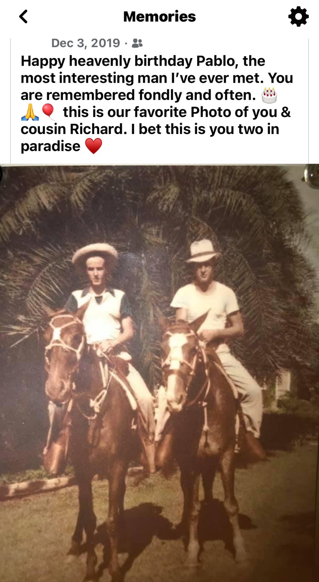 Happy Heavenly Birthday Pablo ♥️