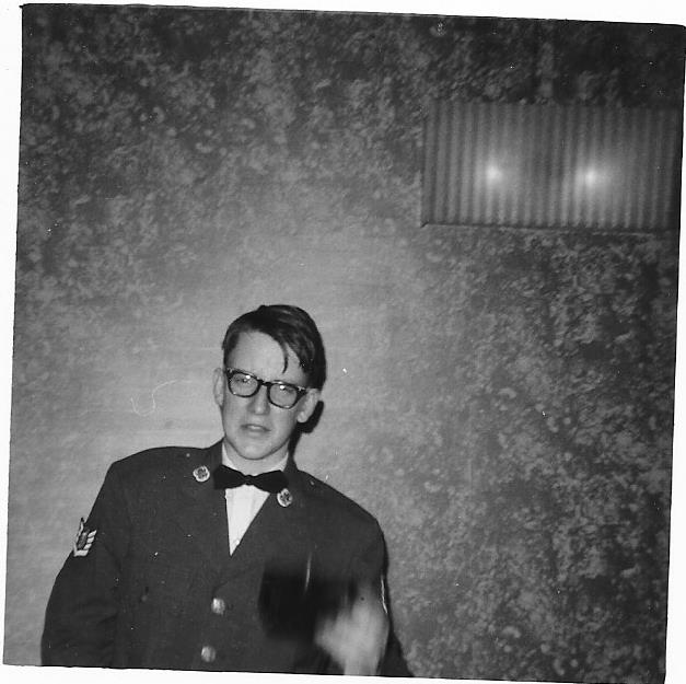 Victor at an AFJROTC function in DeLand Florida in 1970