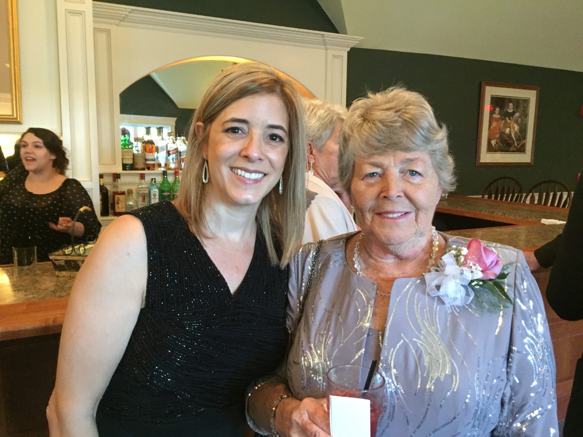 Aunt Charlene and I at Rob and Mary’s wedding