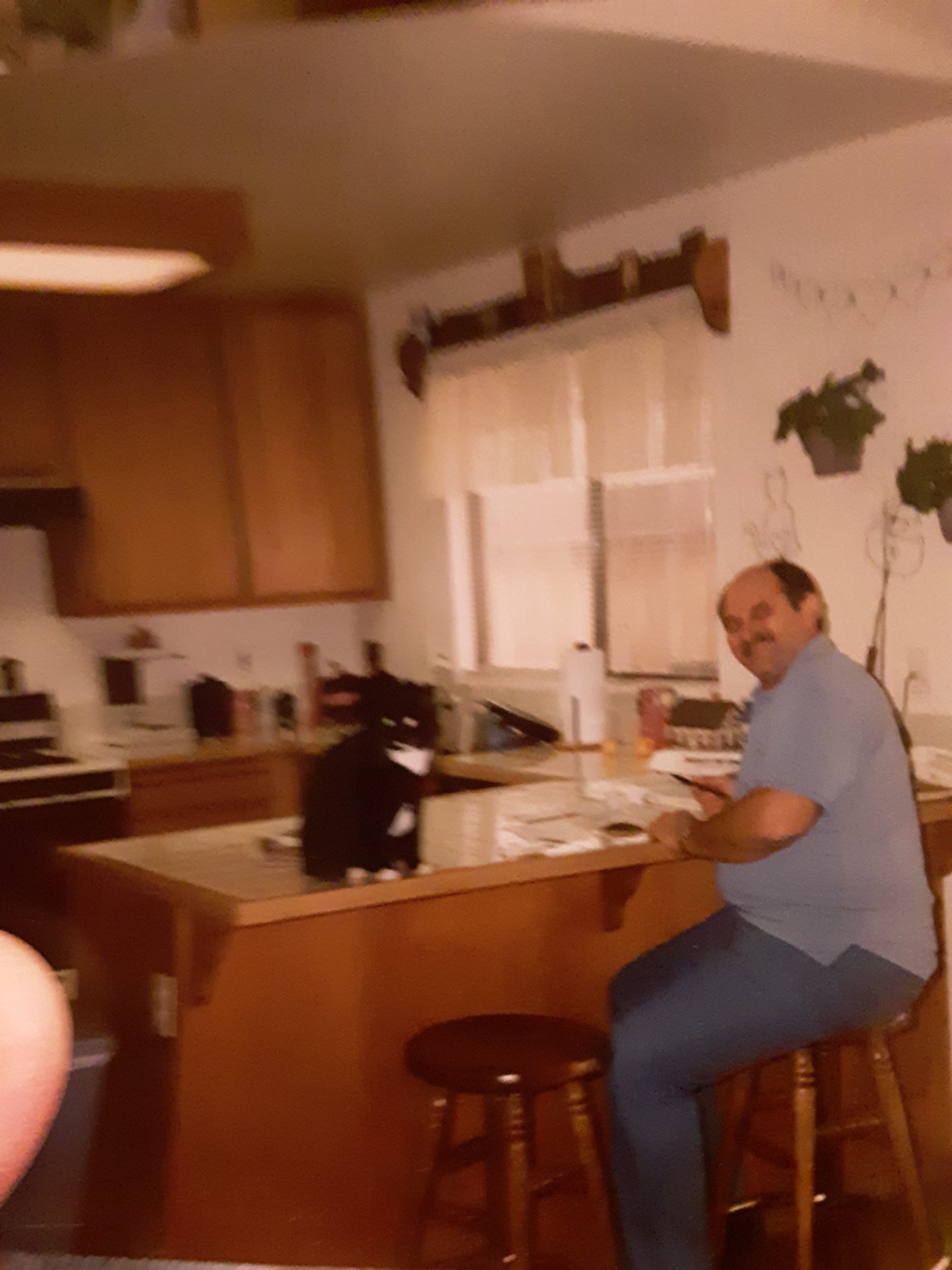 Dad  and  Blackie! California