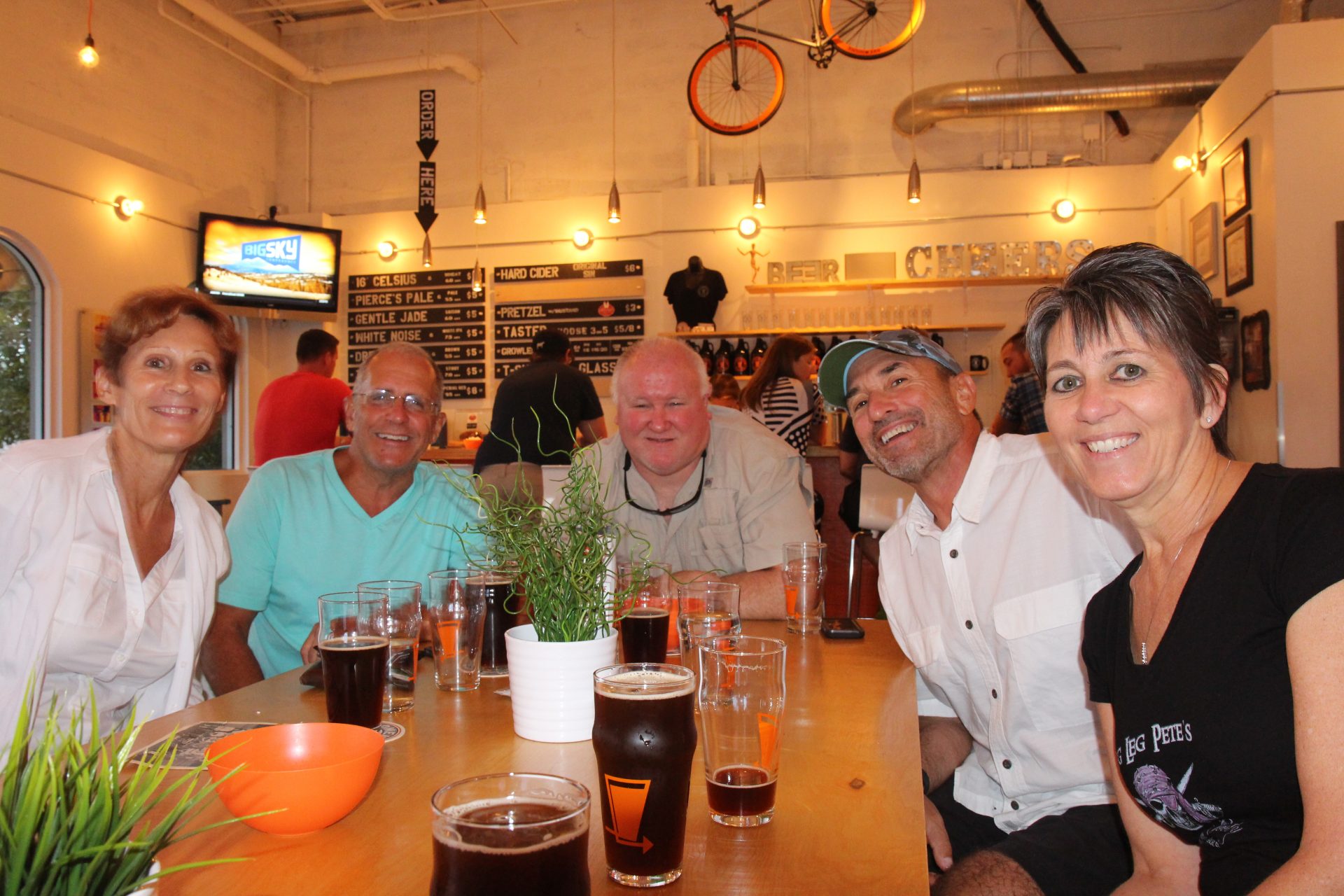 Fun night at the brewery...August 2015