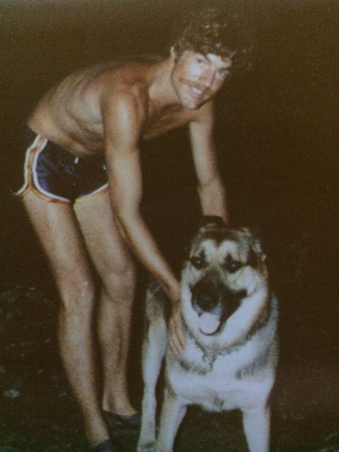 Tom and his loving Herbie!