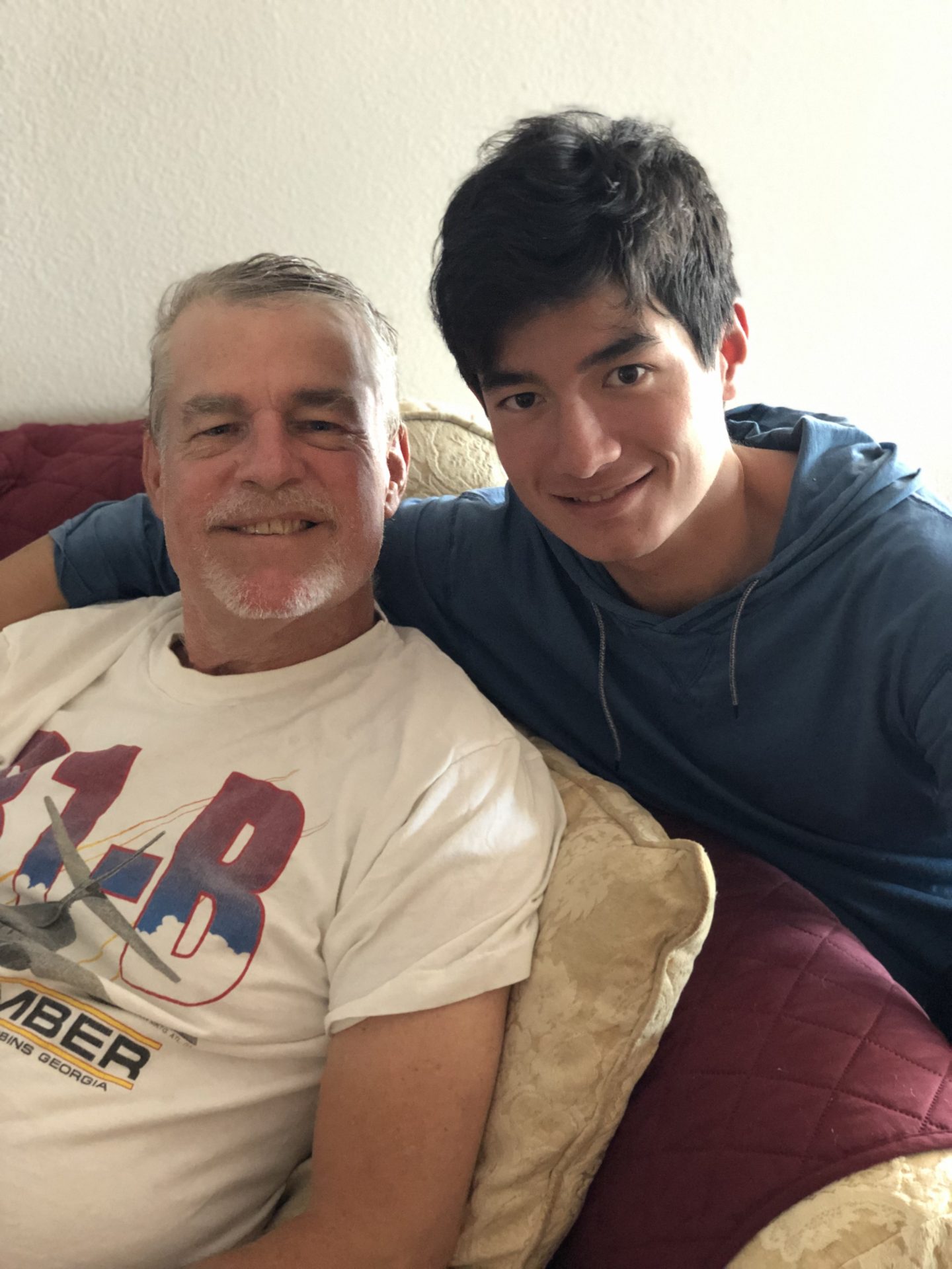 Tom & Corbin, <br />
Palm Coast, FL. October 2019.