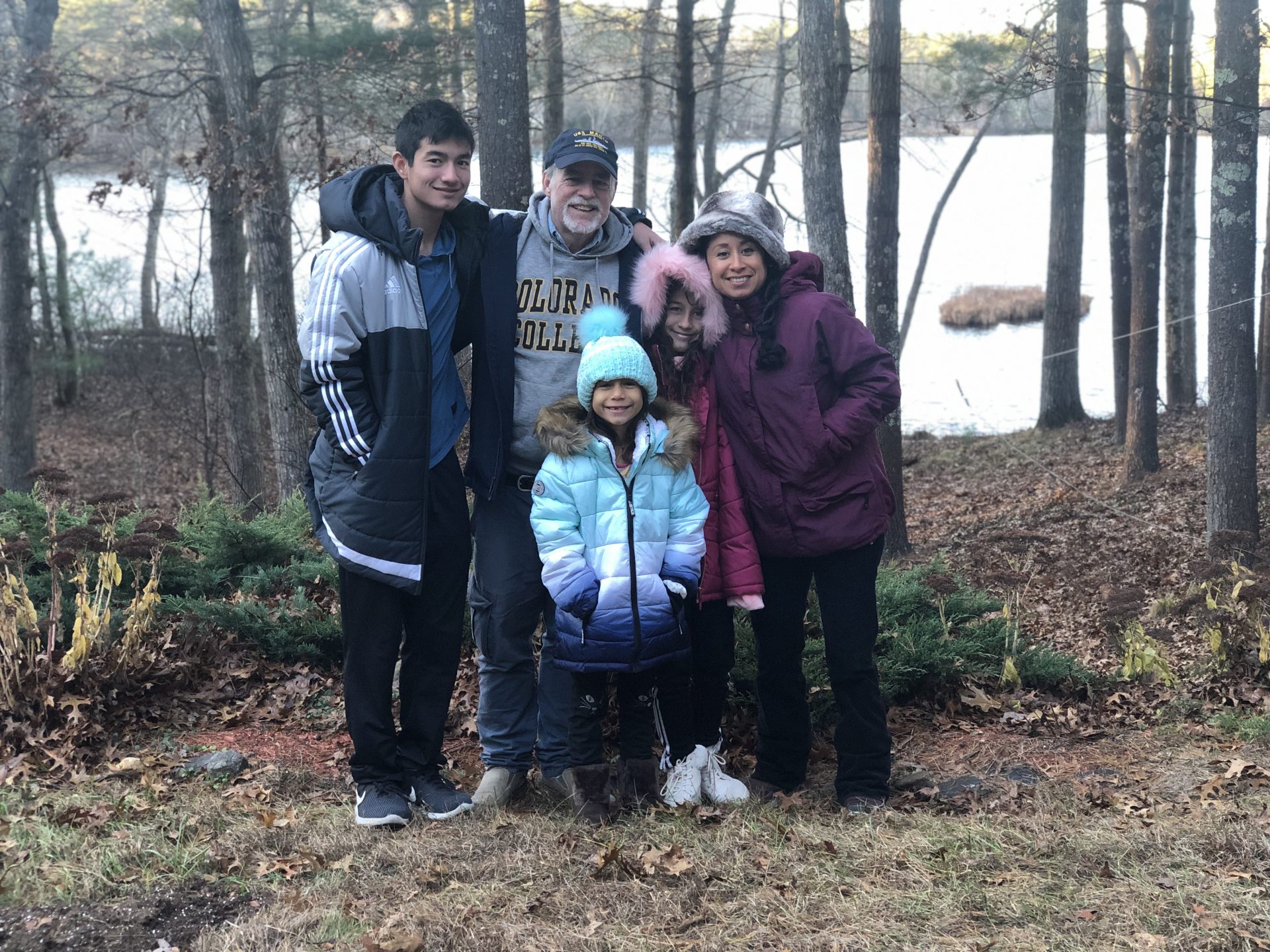 The Voorhees family, at the Kramer's