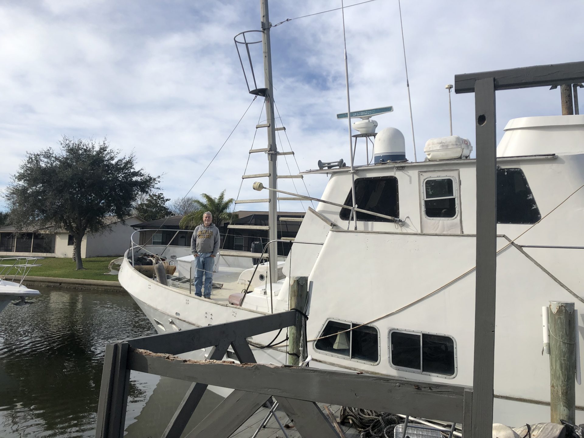 Tom and his Fung Shui, Palm Coast, FL.<br />
Jan, 26th 2020