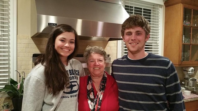 Grammy with Danny and Katie Burris