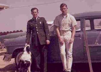 1964 Butch home on leave, Daryl