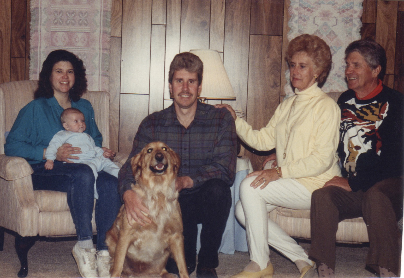 1993 - Michalski Family - Matthew at 4 mos.