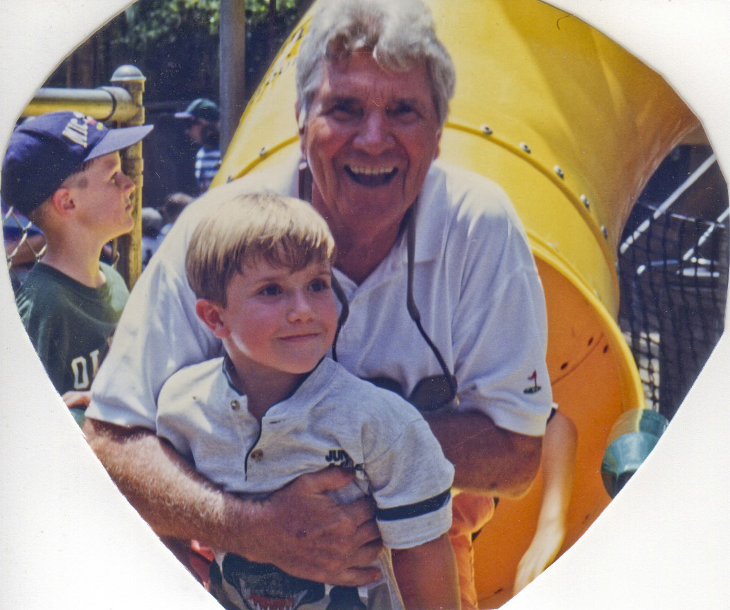 1999 - Richard w/grandson Matthew at Disney