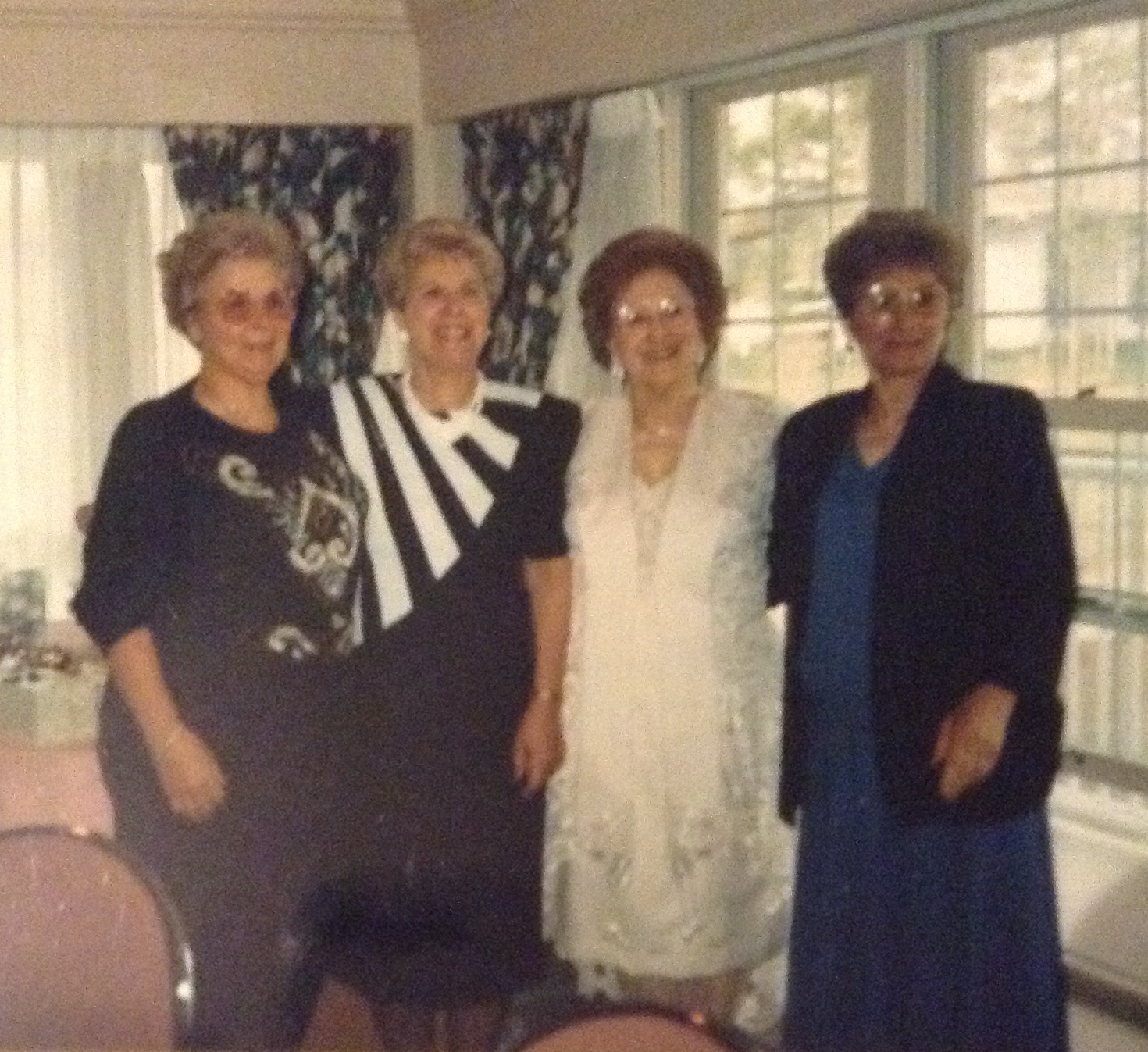 Jean, Anna, Angelina, Mary - the 4 Amico sisters