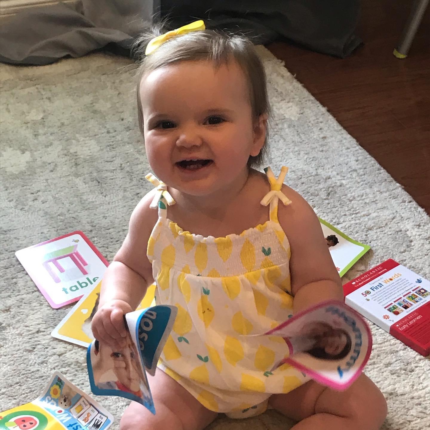 Frank’s great grandniece , Emily, now 15 mos.  (Jill and Jim’s granddaughter)<br />
Frank told me several times, “If I knew I was gonna live this long, I would’ve taken better care of myself!”