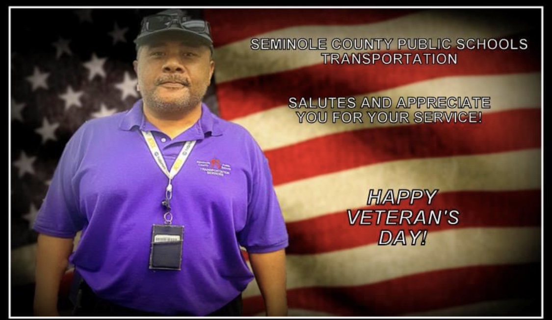 Veterans Day celebration at Seminole County Transportation
