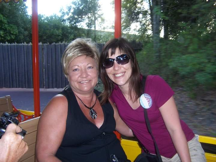 Disney with mom. I miss you so much.  ❤