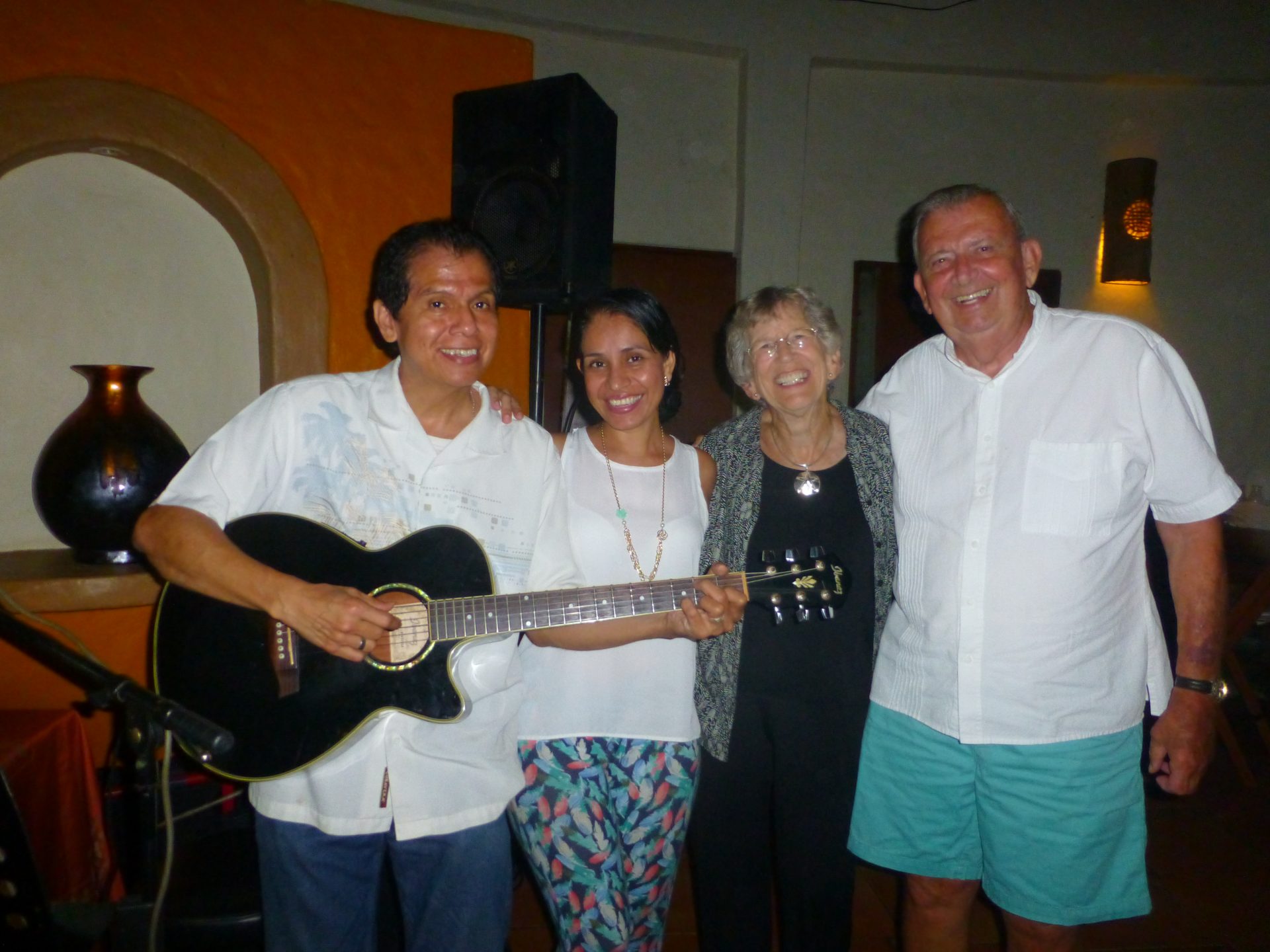 Skip's favorite Mazatlan musician, Rafael Rodriguez.   Skip thought his version of La Malaguena was the most beautiful.