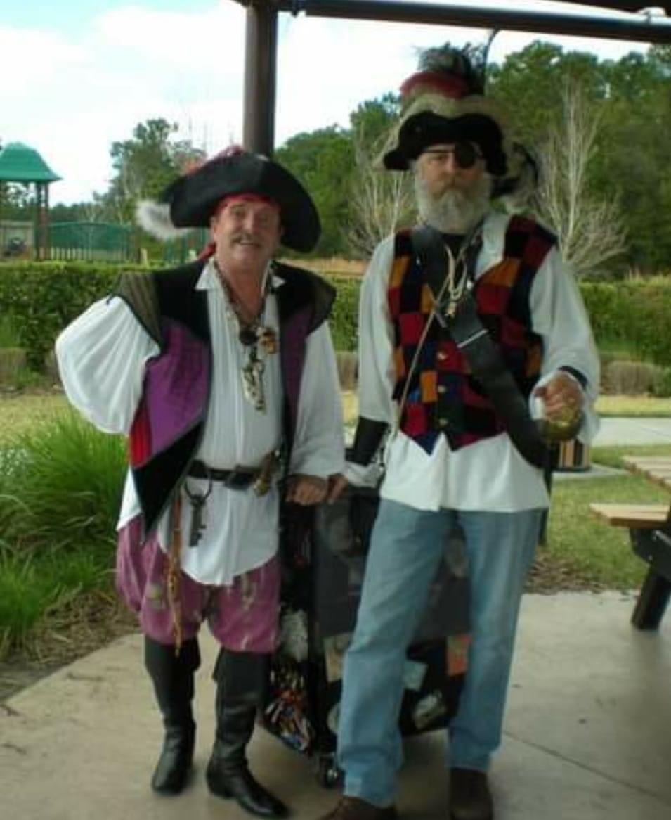 Ahoy, matey. Dave and Lester.