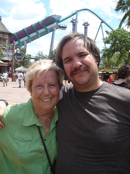 2007 Virginia and her oldest Grandson, Christopher