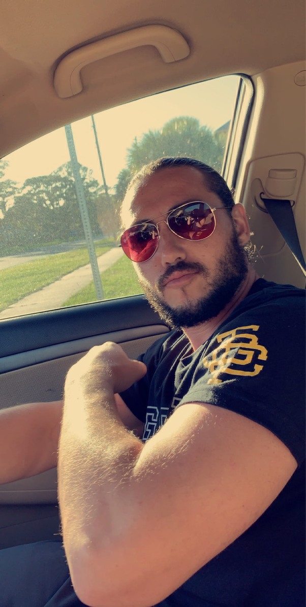 Look at my arms mom...staying healthy and working out, getting great results...as Anthony would say...lol