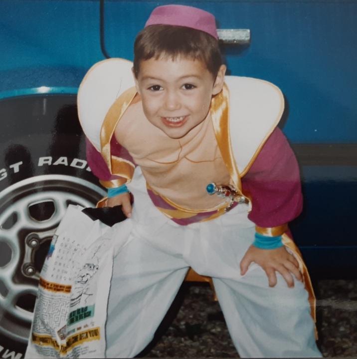 It's Halloween and I am remembering how much you enjoyed this holiday no matter how old you were.  You always enjoyed doing Halloween activities like going to haunted houses, carving and drawing on pumpkins, looking for a costume, and one year you wanted to be Aladdin, which was your favorite Disney movie at the time.<br />
<br />
When you got your costume, you were so funny, that all you wanted to do was wear it on days that wasn't even Halloween yet.  You would put it on and pretend it was the day.  But when the day came you couldn't get dressed fast enough to go out and treat or trick. <br />
<br />
You had so much fun going from door to door scaring people just so you could see them jump and you would just laugh and laugh.  I could hear your laugh like it was yesterday.  I never knew when or where you would scare me, but each time you managed to scare me. <br />
<br />
We had so much fun and I loved doing all these things we did together.  Just seeing you having fun and getting so excited for this day was one of the best times we had together!<br />
<br />
Halloween was always so much fun with you and it was never a boring moment! <br />
<br />
I will always miss and remember having fun with you throughout the month and on Halloween! <br />
<br />
HAPPY HALLOWEEN <br />
ANTHONY!!!    <br />
<br />
I MISS AND LOVE YOU ALWAYS!!!