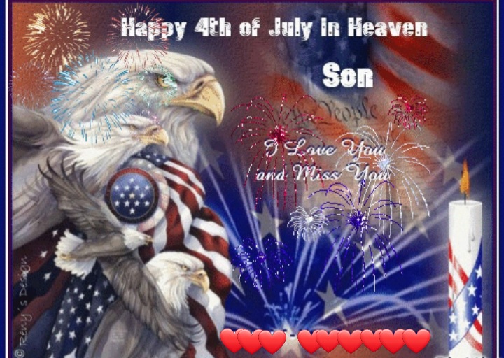 Anthony,<br />
<br />
I miss so much watching you watch fireworks, seeing your facial expressions when you saw big beautiful colors in the sky and the loud boom that followed.  Oh, how you loved the colors and the loud boom too! The brighter and louder it was you loved it!<br />
<br />
After each firework that went off you would always say something funny or make a loud noise or make a funny gesture that would just make me and everyone else laugh too, even on the dud ones you had us laughing.  You always brought the life to the party!<br />
<br />
I will always remember how much fun we had on this holiday!  <br />
<br />
I MISS AND LOVE YOU TODAY AND EVERYDAY!