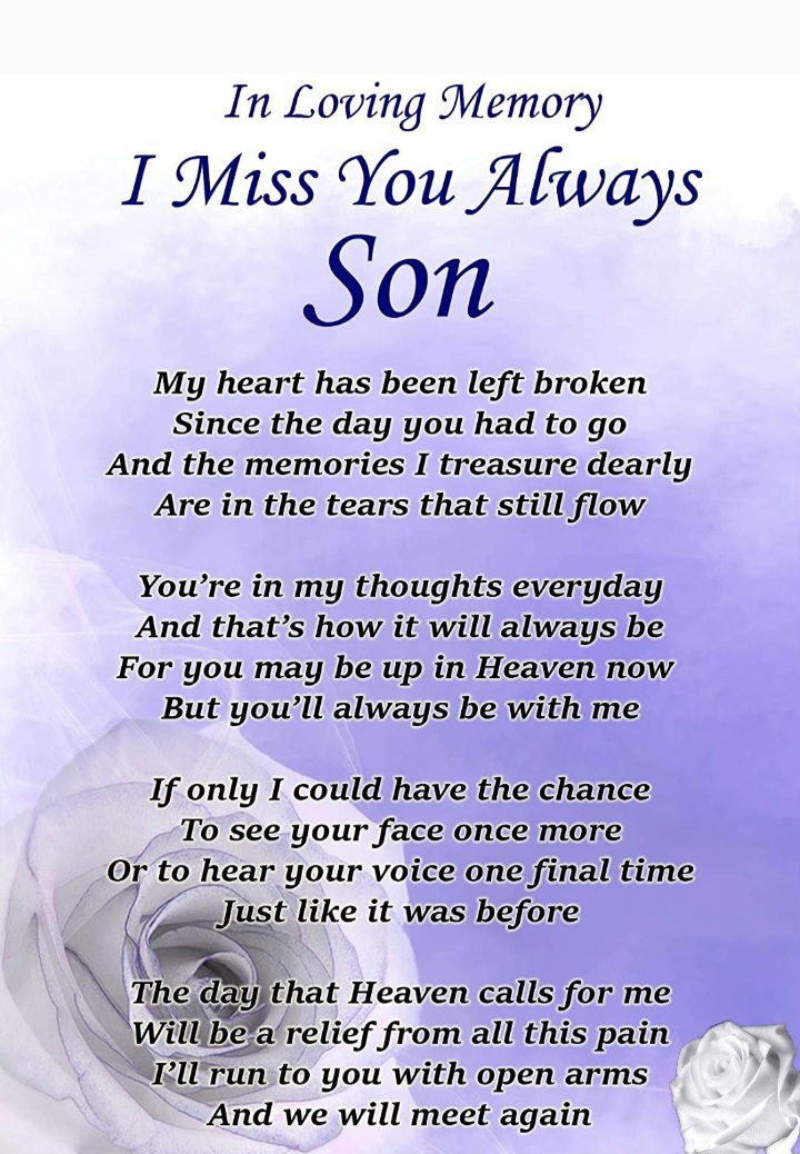 Anthony,<br />
<br />
It doesn't matter how many years go by, I will always have a huge hole in my life!  It's so hard to live everyday without you!  You were my everything!<br />
<br />
I MISS and LOVE YOU ALWAYS!