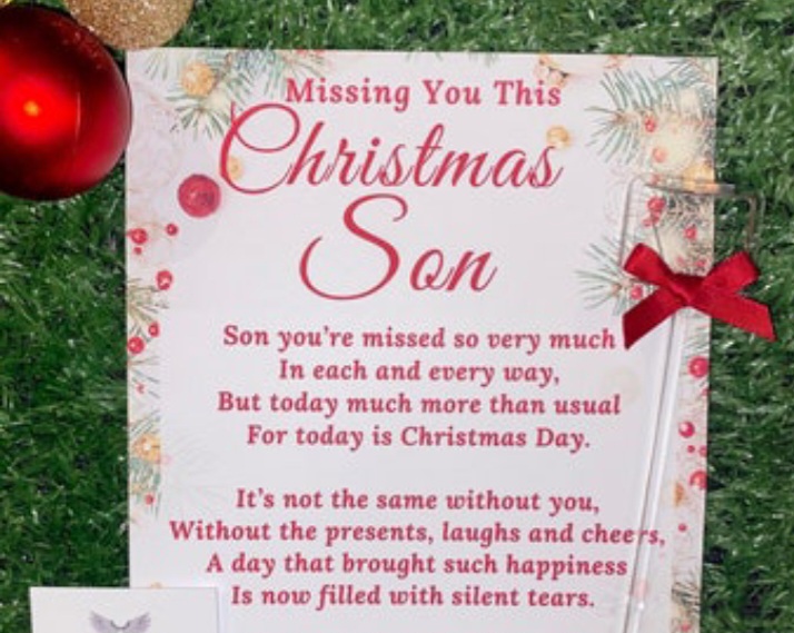 Anthony,<br />
<br />
The holiday's are so hard without you just like all the days in between.  Not being able to hug you, see your smile, hear you laugh or you just being goofy making me laugh.<br />
<br />
I struggle every year to push through with the happy memories that we had together on Christmas.  <br />
<br />
You will ALWAYS be my greatest gift!!!!<br />
<br />
MERRY CHRISTMAS, ANTHONY<br />
<br />
I MISS AND LOVE YOU SO MUCH!!!<br />
ALWAYS AND FOREVER!!!