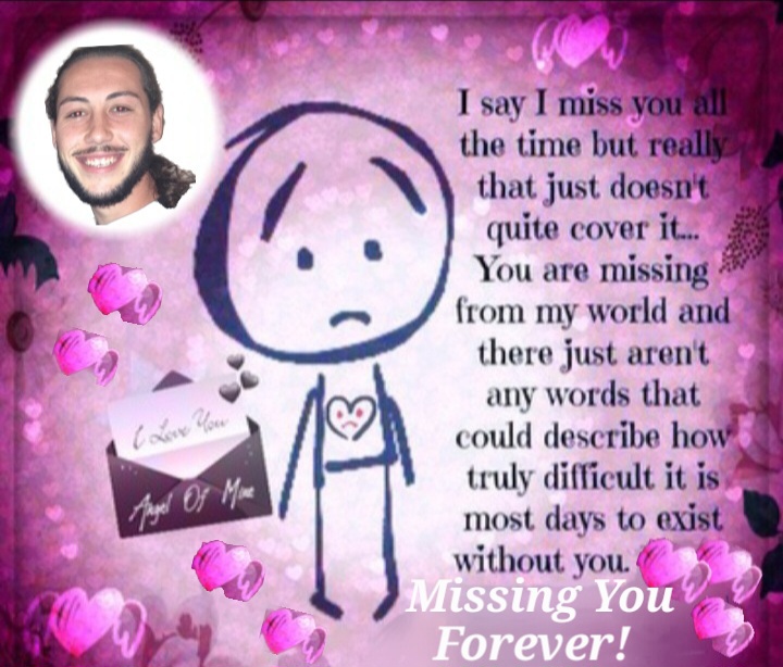 Anthony,<br />
<br />
I MISS YOU SO MUCH!!!