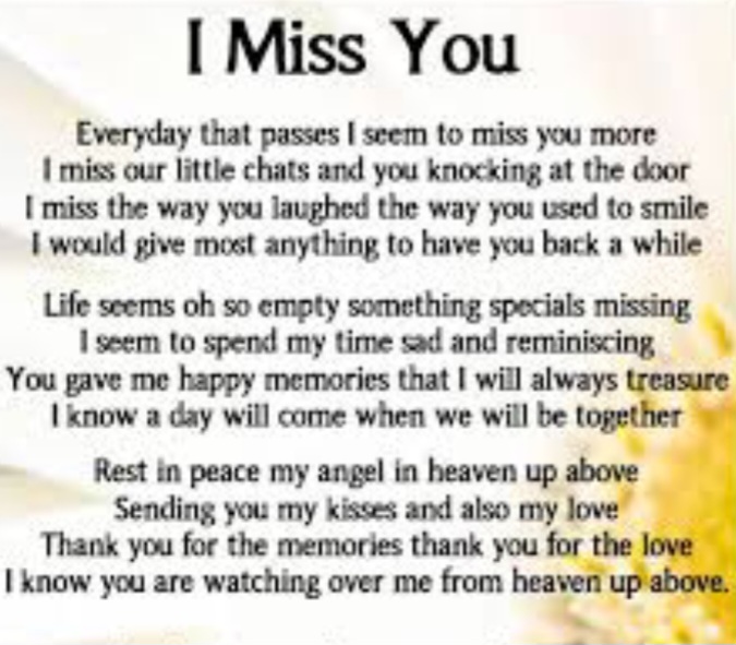 Anthony,<br />
<br />
EVERYDAY, I will continue to REMEMBER YOU, MISS YOU and LOVE YOU ALWAYS!!!