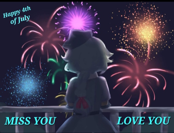 Anthony, <br />
<br />
Watching fireworks will never been the same without your goofiness.<br />
<br />
I MISS you so very much!!!<br />
<br />
I LOVE YOU!!!