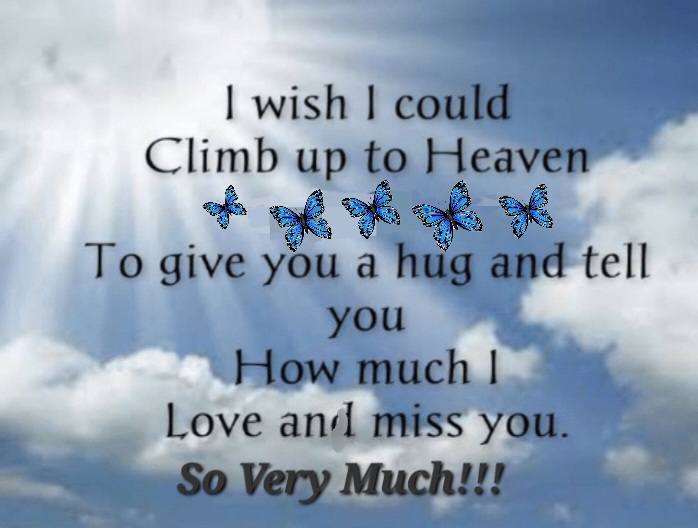 Anthony,<br />
<br />
I WILL ALWAYS MISS YOU FOREVER!!!