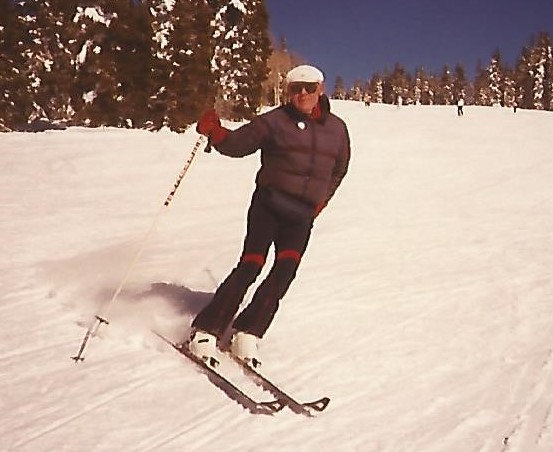 Skiing at Steamboat, CO.