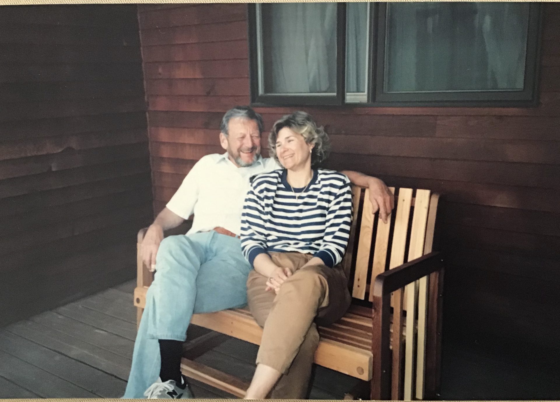 Joe and Gail, Stonington, CT, 1991.