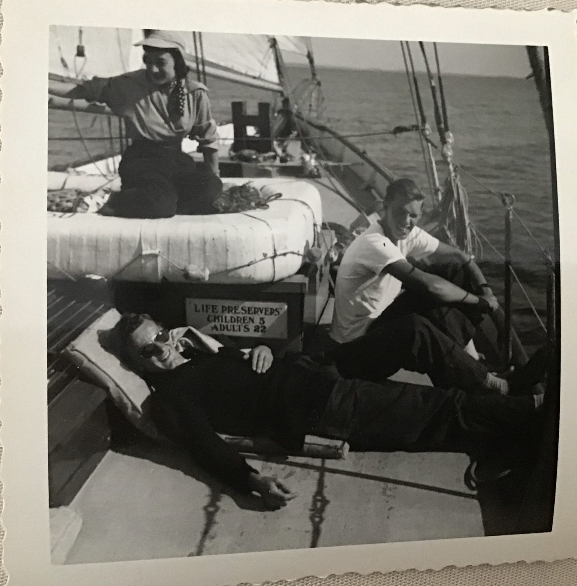 High school boat trip