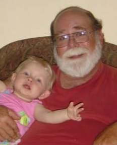 My Dad with his Granddaughter, Macy about 15 years ago.