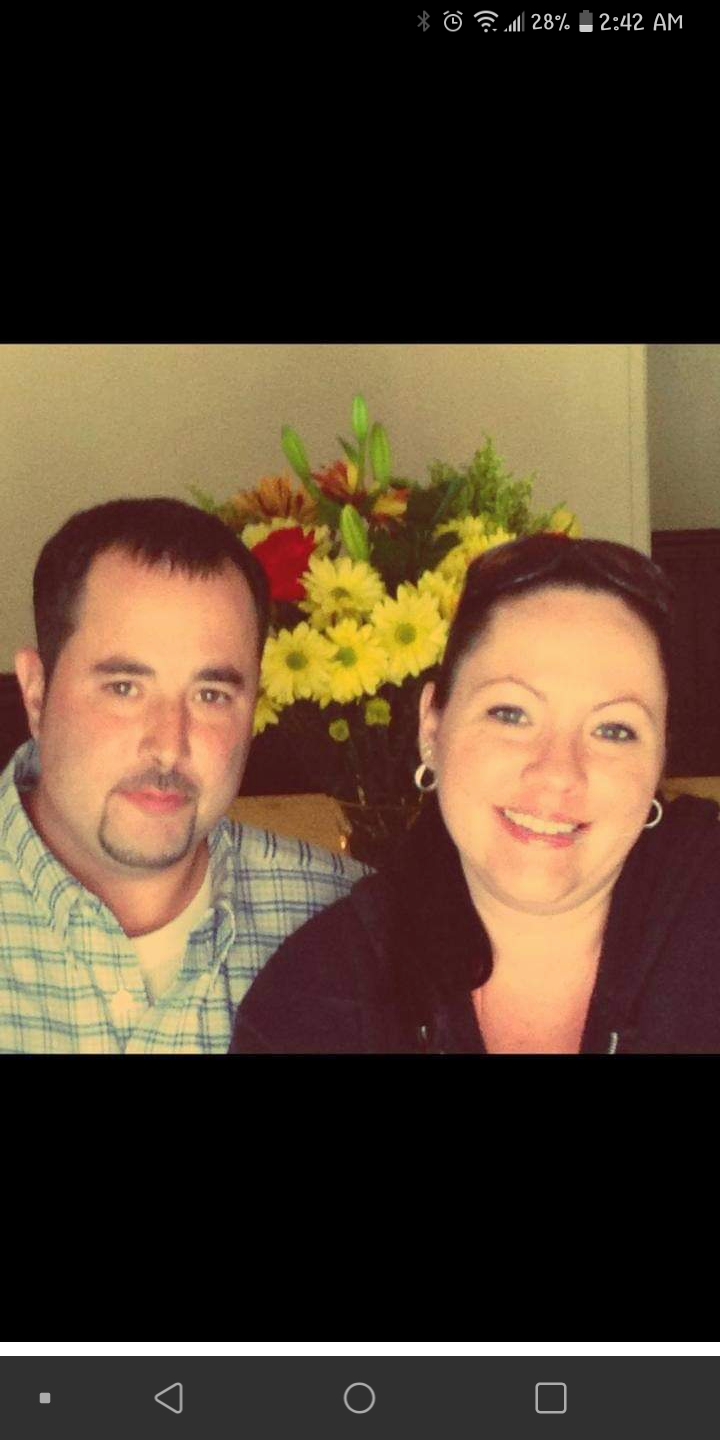 Paul with our older sister Mandy Christmas. 2015