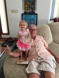 Baby Lilly with Papa T