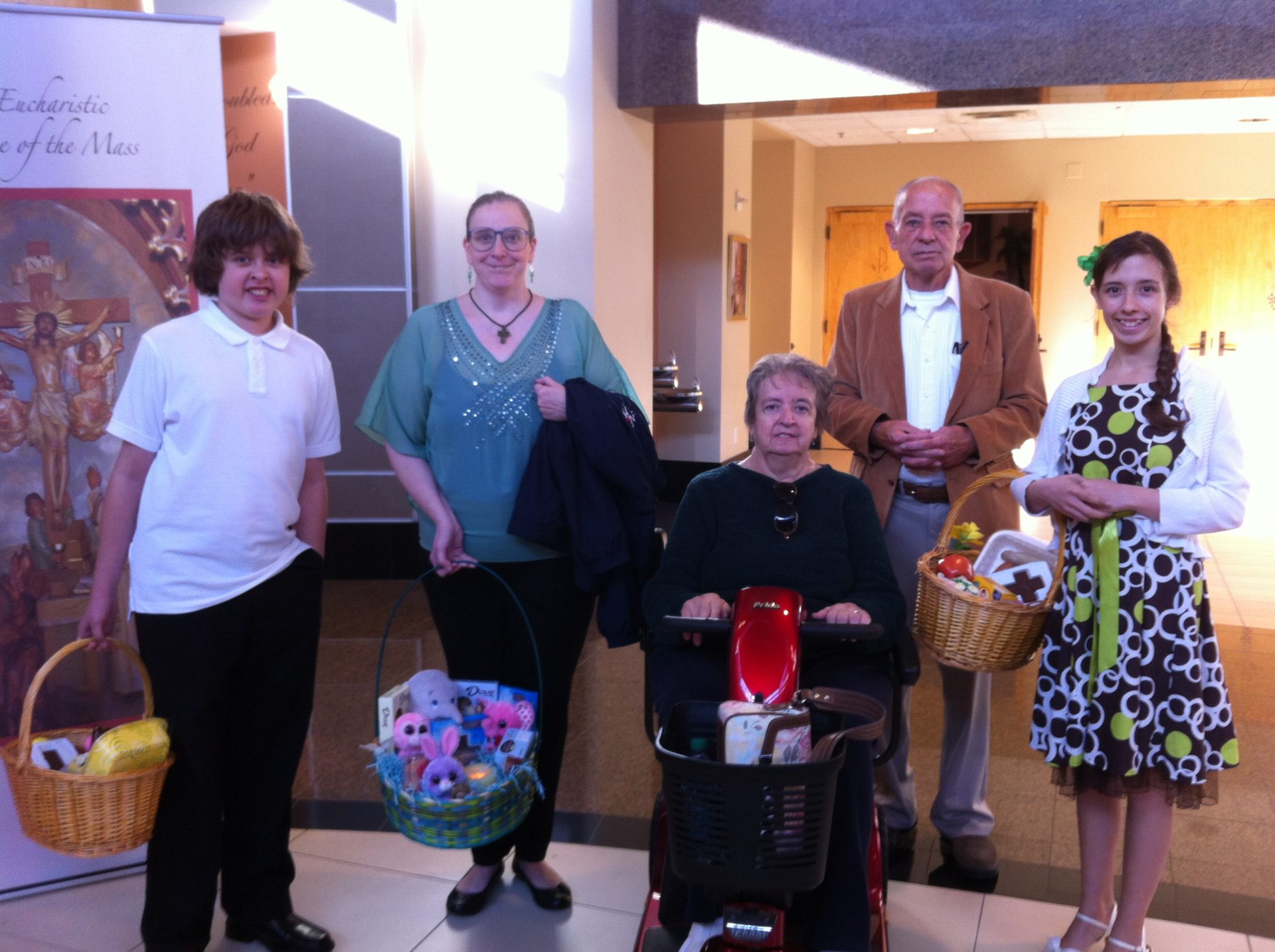 Food blessing on Holy Saturday for Easter - tradition