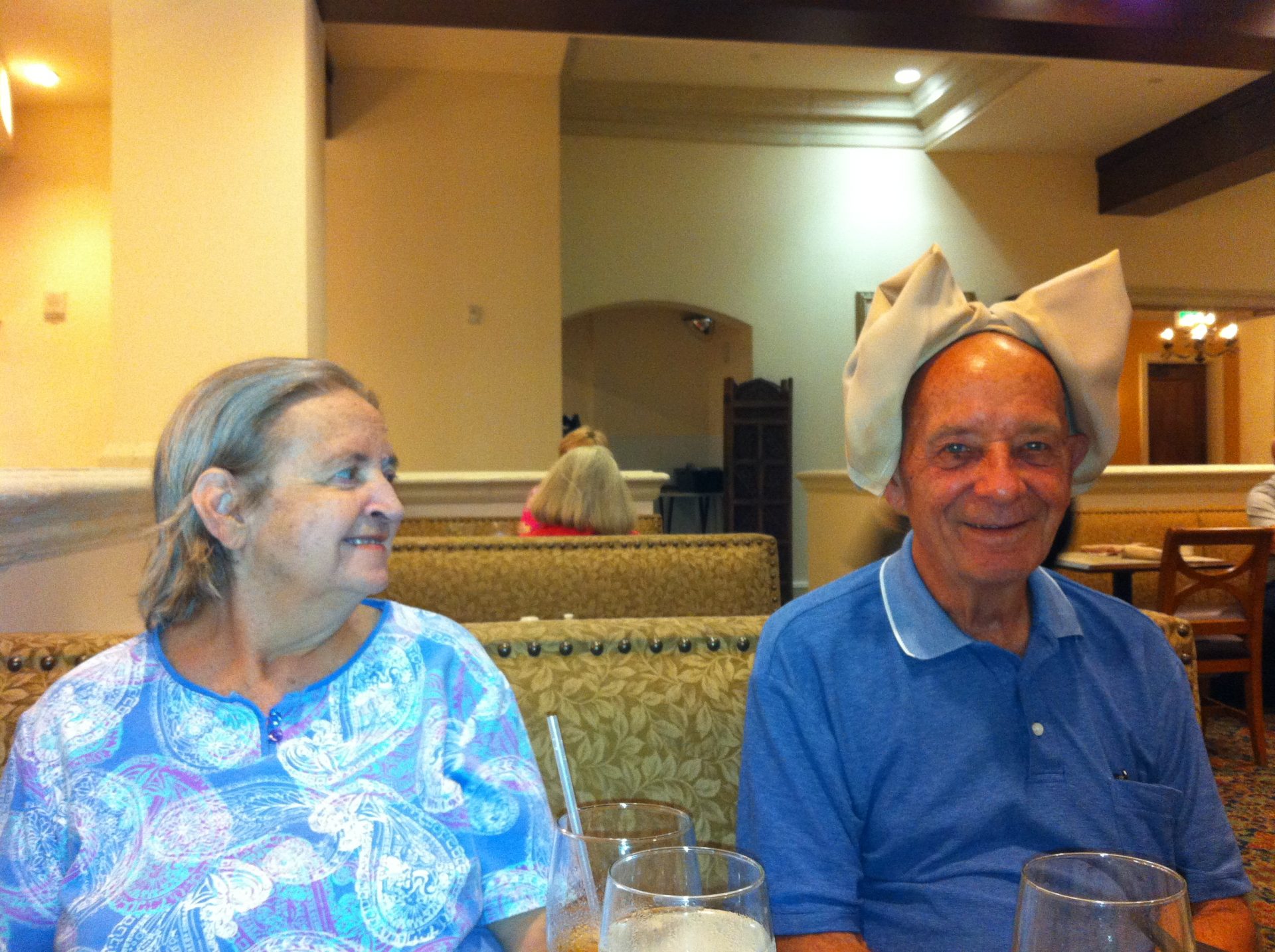 Always making each other laugh.