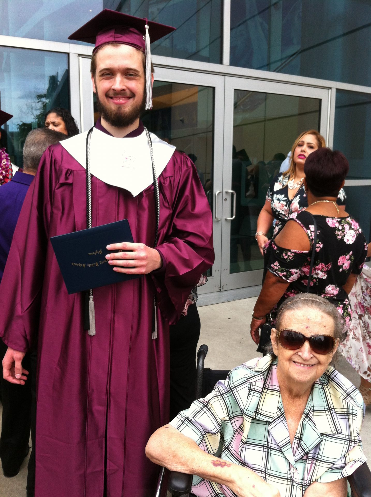 Graduation from high school
