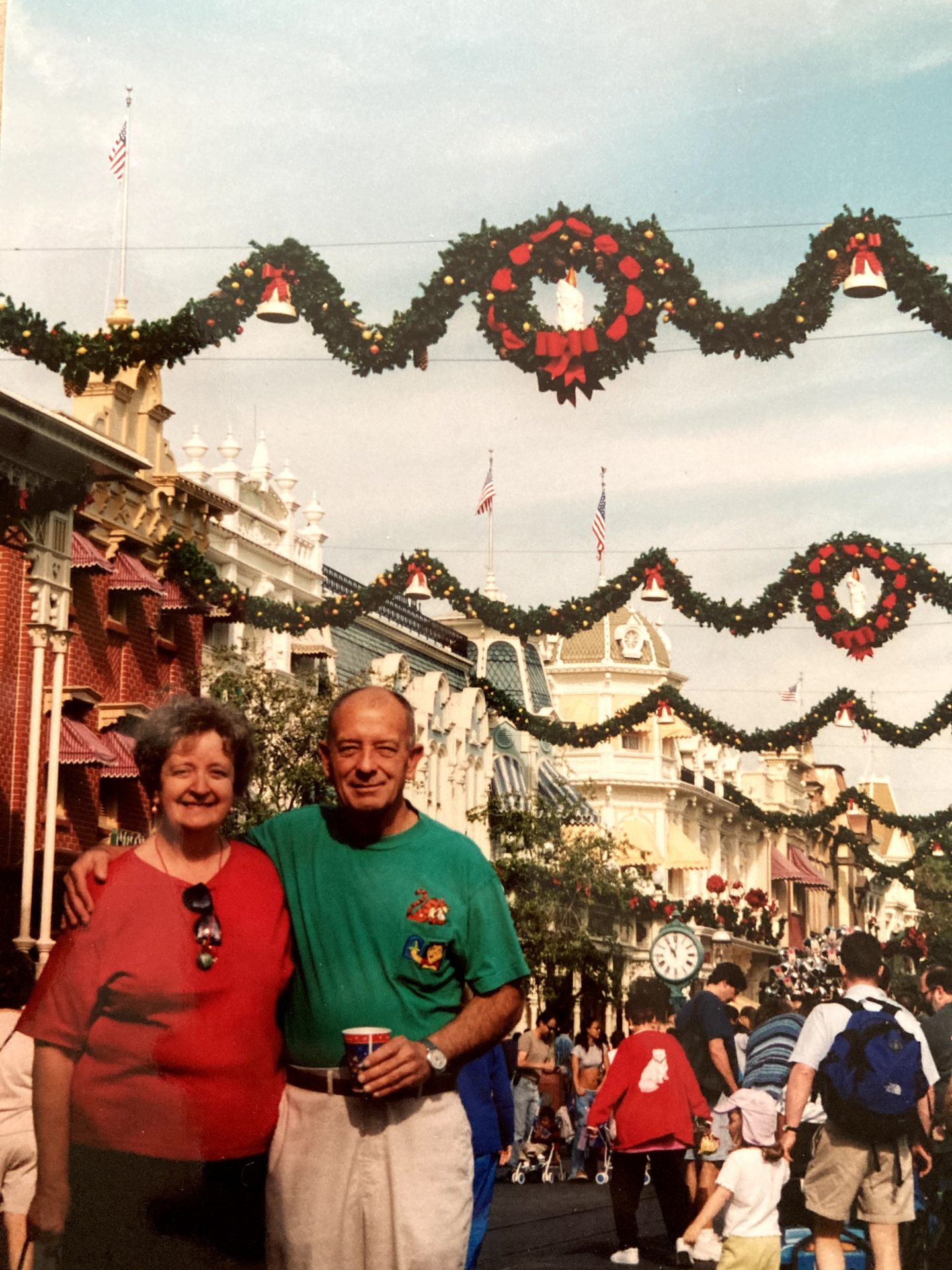 Christmas at the Magic Kingdom
