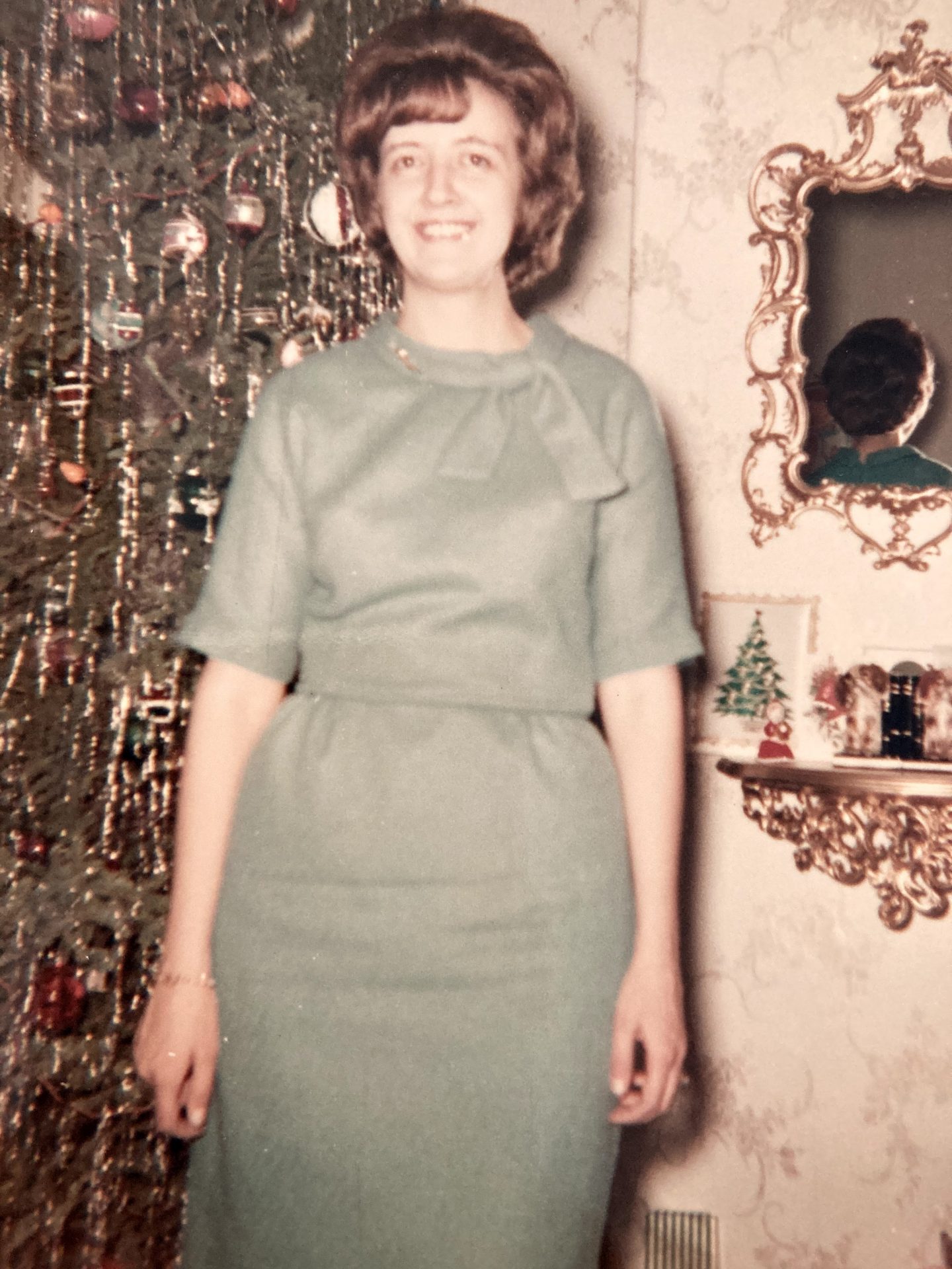The green dress.